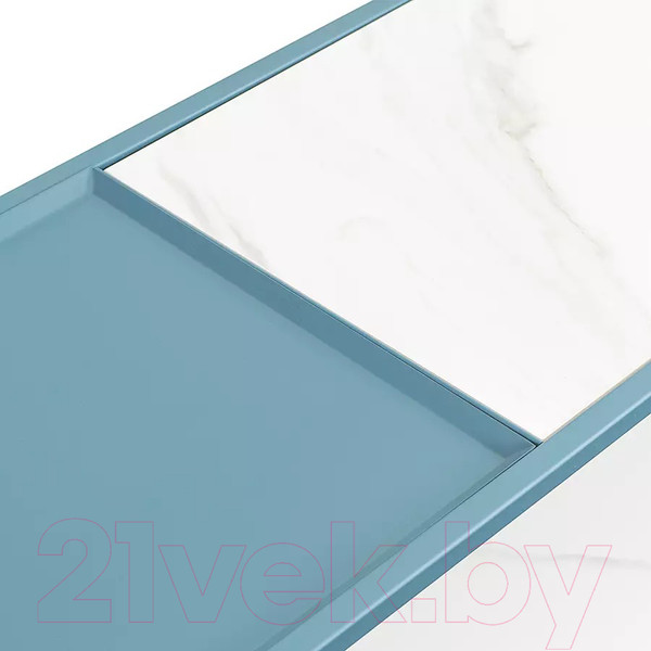 Изображение товара Консольный столик Bergenson Bjorn Mayen / BB0000504 (белый/бирюзовый)