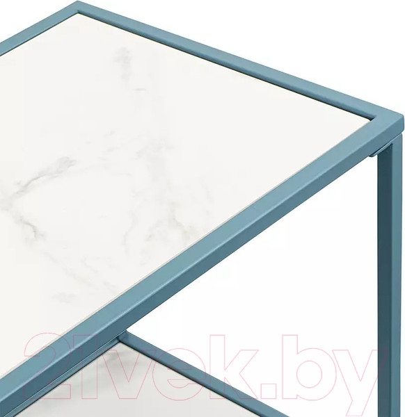 Изображение товара Консольный столик Bergenson Bjorn Mayen / BB0000504 (белый/бирюзовый)