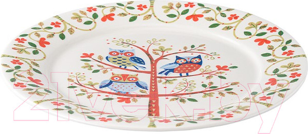 Изображение товара Тарелка столовая обеденная Liberty Jones Birds of Paradise. Owl / LJ0000167