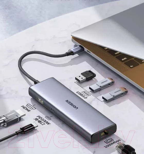 Изображение товара Док-станция для ноутбука Ugreen CM512 / 15598
