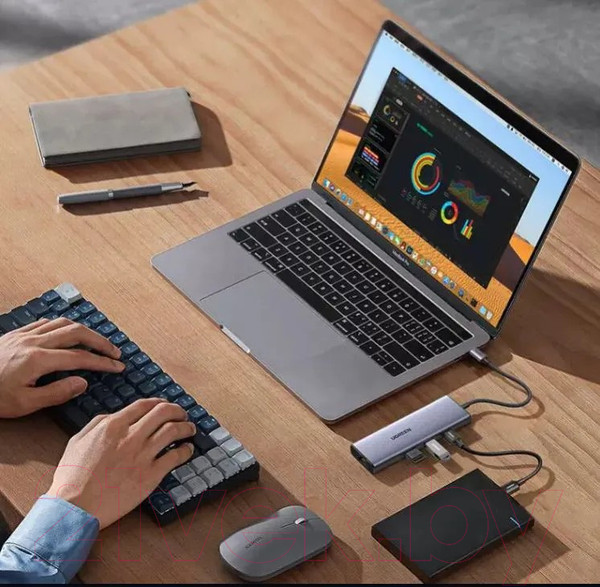 Изображение товара Док-станция для ноутбука Ugreen CM512 / 15598