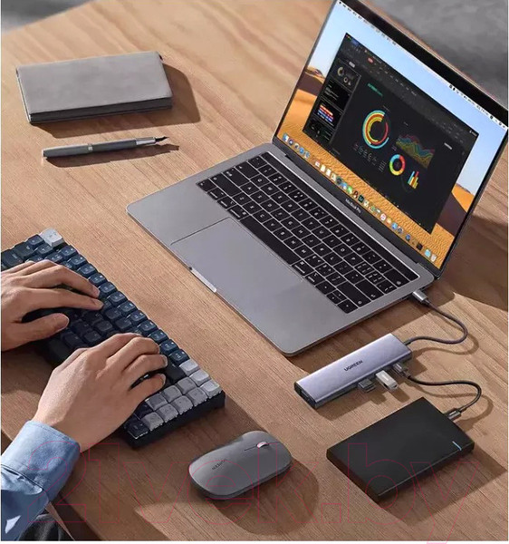 Изображение товара Док-станция для ноутбука Ugreen CM498 / 15600