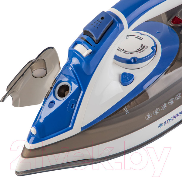 Изображение товара Утюг Endever Delta-231 (белый/синий/черный)