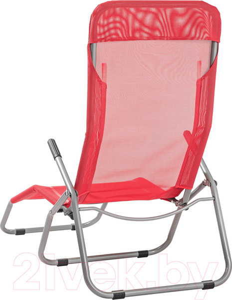 Изображение товара Складной шезлонг Sundays ZC-CL005-1 (розовый)