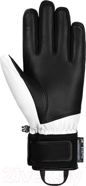 Изображение товара Перчатки лыжные Reusch Mara R-TEX XT / 6231209-1031 (р-р 8.5, White/Pied De Poule)