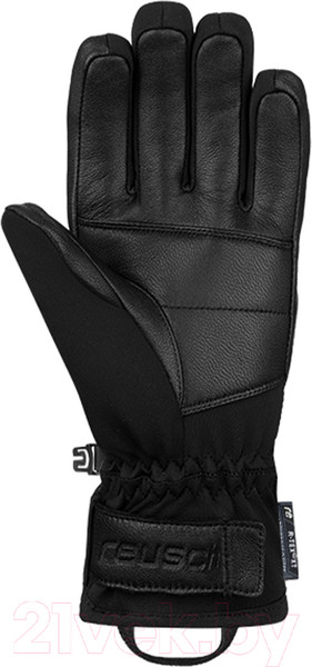 Изображение товара Перчатки лыжные Reusch Beatrix R-TEX XT / 6331277-7053 (р-р 8.5, Black/Black Leopard)