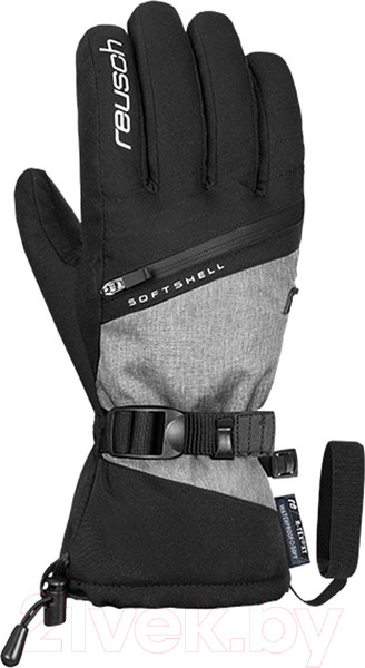 Изображение товара Перчатки лыжные Reusch Demi R-TEX XT / 6331227-7688 (р-р 8.5, Black/Grey Melange)