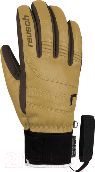 Изображение товара Перчатки лыжные Reusch Highland R-TEX XT / 6102240-8880 (р-р 9.5, Camel/Dark Brown)