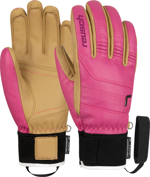 Изображение товара Перчатки лыжные Reusch Highland R-TEX XT / 6102240-3388 (р-р 8.5, Pink/Camel)