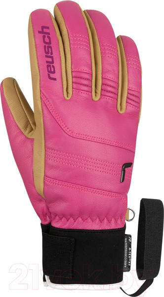 Изображение товара Перчатки лыжные Reusch Highland R-TEX XT / 6102240-3388 (р-р 9, Pink/Camel)