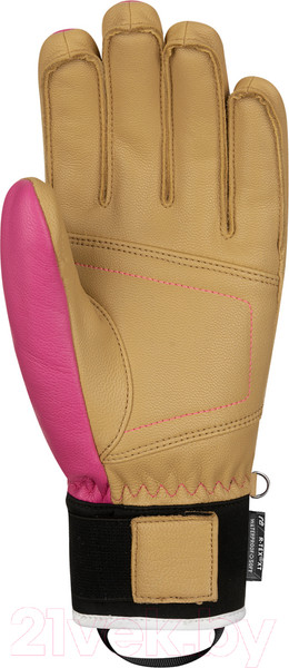 Изображение товара Перчатки лыжные Reusch Highland R-TEX XT / 6102240-3388 (р-р 9, Pink/Camel)
