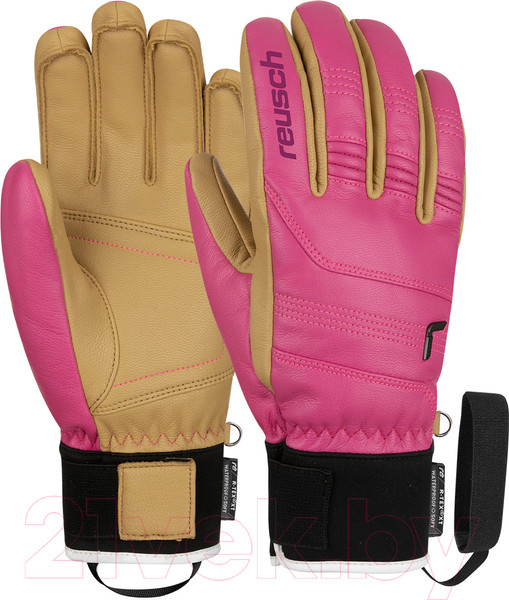 Изображение товара Перчатки лыжные Reusch Highland R-TEX XT / 6102240-3388 (р-р 9, Pink/Camel)
