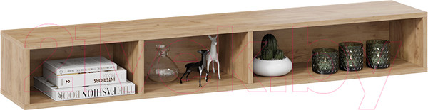 Изображение товара Полка ТриЯ Хилтон (дуб крафт золотой)