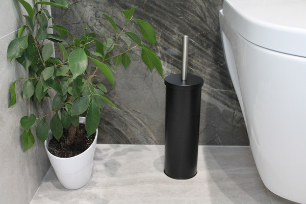 Изображение товара Ершик для унитаза Caspian 90020 (черный)