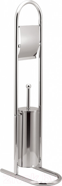 Изображение товара Стойка для туалетной бумаги с ершиком Caspian 90027