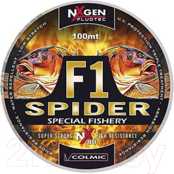 Изображение товара Леска монофильная Colmic F1 Spider 0.168мм 100м