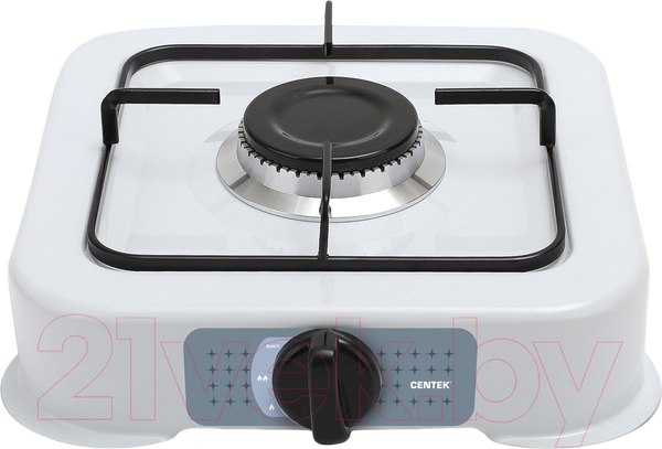 Изображение товара Газовая настольная плита Centek CT-1520 (белый)