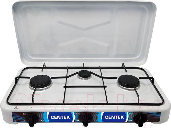 Изображение товара Газовая настольная плита Centek CT-1522 (белый)