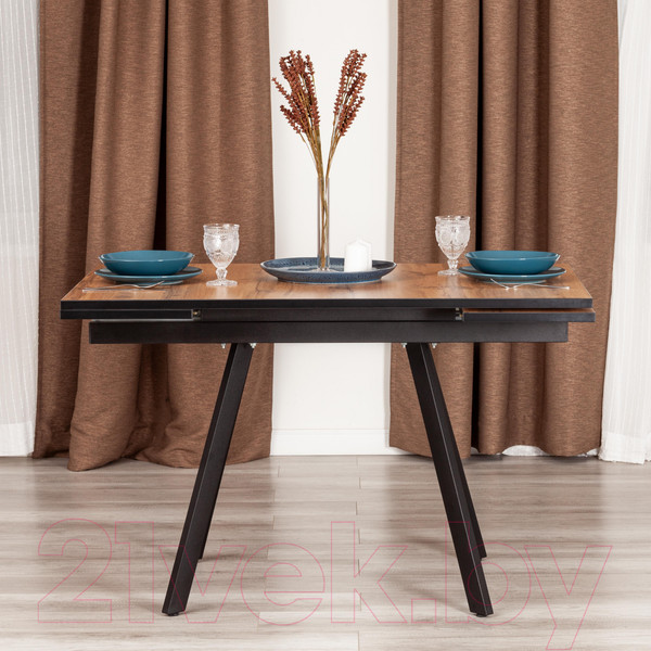 Изображение товара Обеденный стол Tetchair Vigo (дуб вотан/черный)