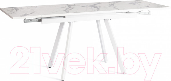 Изображение товара Обеденный стол Tetchair Vigo (мрамор светлый/белый)