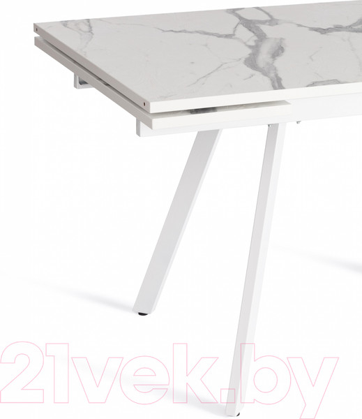 Изображение товара Обеденный стол Tetchair Vigo (мрамор светлый/белый)