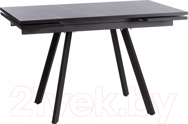 Изображение товара Обеденный стол Tetchair Vigo (мрамор черный/черный)