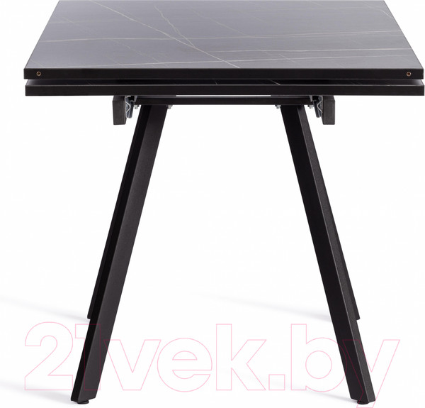 Изображение товара Обеденный стол Tetchair Vigo (мрамор черный/черный)