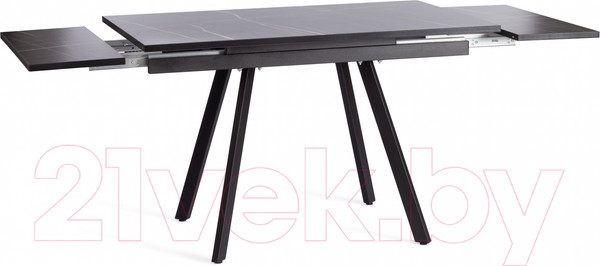 Изображение товара Обеденный стол Tetchair Vigo (мрамор черный/черный)