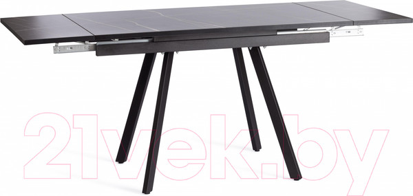 Изображение товара Обеденный стол Tetchair Vigo (мрамор черный/черный)