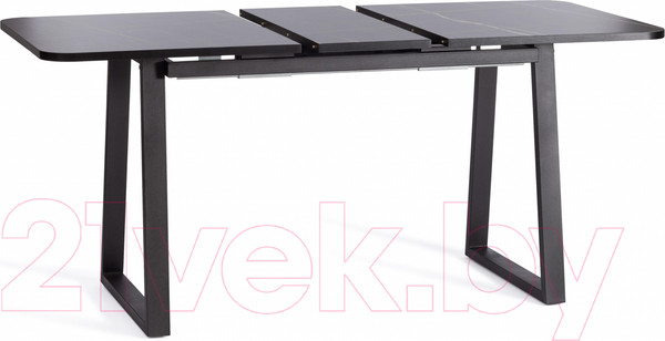 Изображение товара Обеденный стол Tetchair Maltido (мрамор черный/черный)