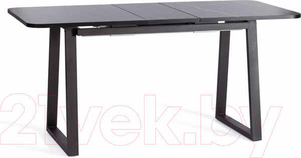 Изображение товара Обеденный стол Tetchair Maltido (мрамор черный/черный)