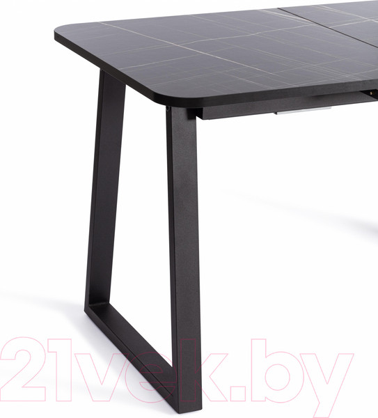 Изображение товара Обеденный стол Tetchair Maltido (мрамор черный/черный)