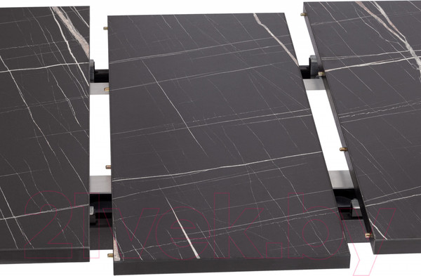 Изображение товара Обеденный стол Tetchair Maltido (мрамор черный/черный)