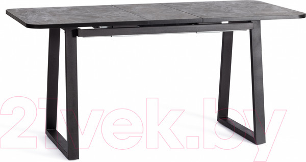 Изображение товара Обеденный стол Tetchair Maltido (гранит темный/черный)