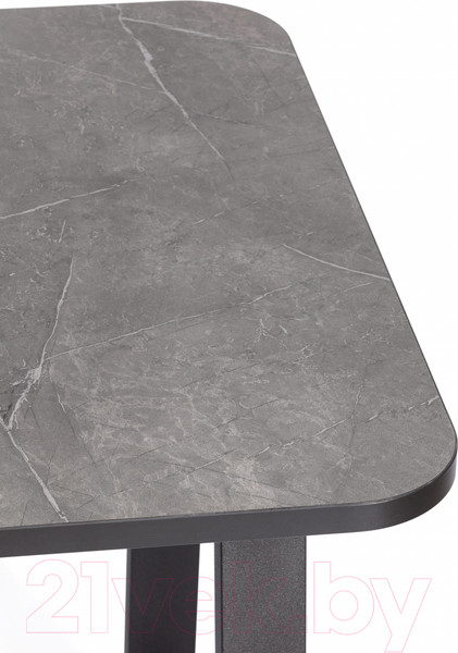 Изображение товара Обеденный стол Tetchair Maltido (гранит темный/черный)