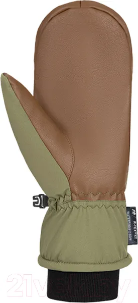 Изображение товара Варежки лыжные Reusch Carter R-TEX XT / 6302530-5499 (р-р 7, Mitten Burnt Olive/Dark Brown)