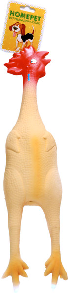 Изображение товара Игрушка для собак Homepet Петух с пищалкой / 70257