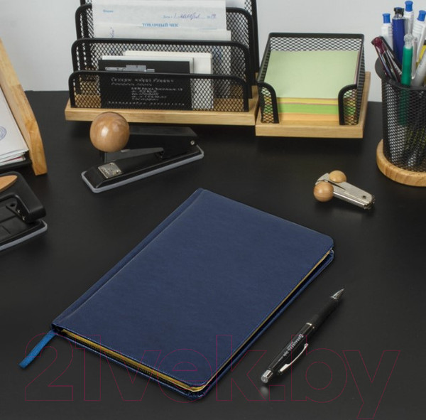 Изображение товара Еженедельник Brauberg 114476 (64л, синий)