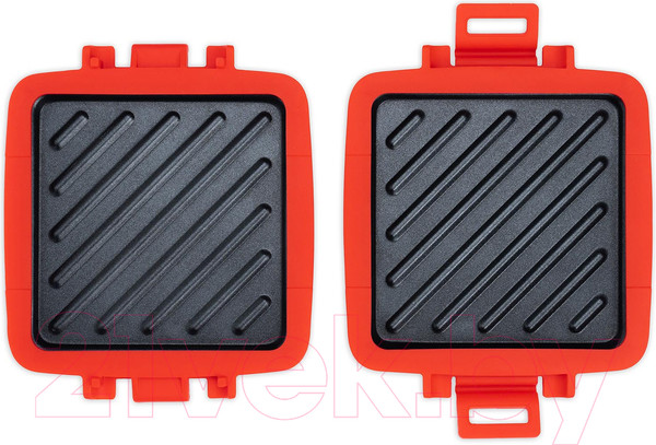 Изображение товара Форма-гриль для микроволновой печи Miku MK-MLTTS-RD (красный)