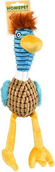 Изображение товара Игрушка для собак Homepet Дикая утка с пищалкой / 83596
