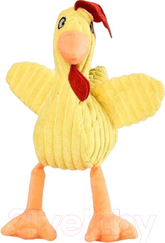 Изображение товара Игрушка для собак Homepet Петух с пищалкой и шуршащим эффектом / 83597