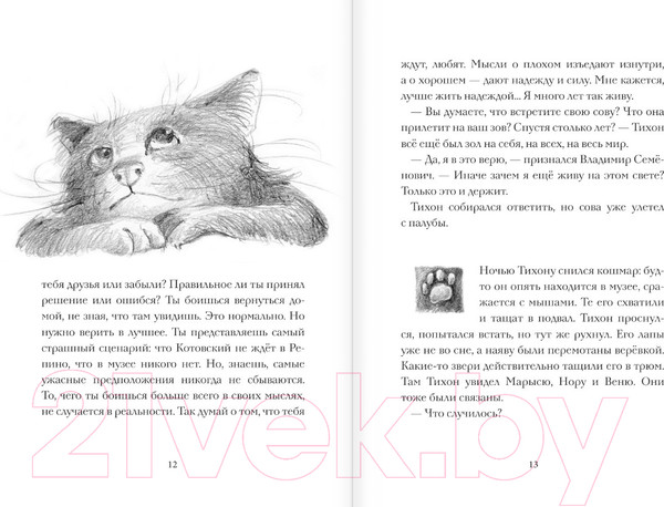 Изображение товара Книга АСТ Кот Тихон возвращается домой / 9785171502898 (Трауб М.)