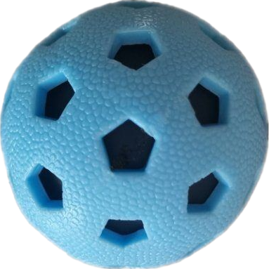 Изображение товара Игрушка для собак Homepet Мяч футбольный с пищалкой / 79259