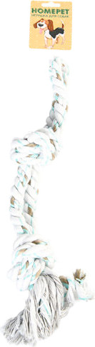 Изображение товара Игрушка для собак Homepet С двумя петлями и узлами / 80543