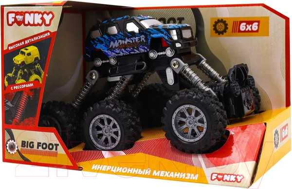 Изображение товара Автомобиль игрушечный Funky Toys Внедорожник / FT97931 (черный)