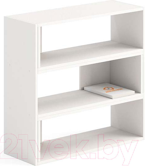 Изображение товара Стеллаж Домаклево Ларго 1 универсальный (белый)