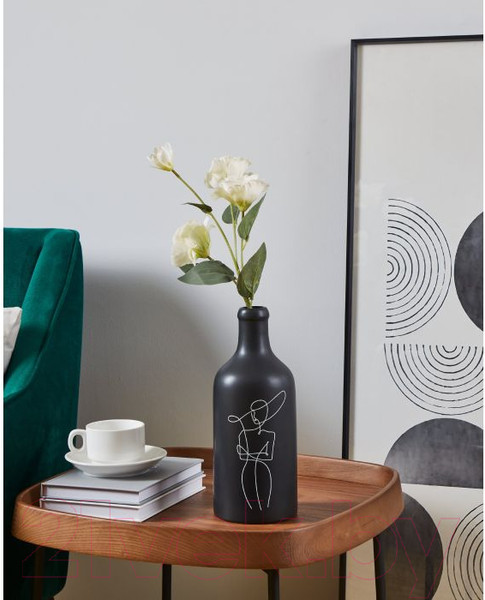 Изображение товара Ваза Eglo Kitakata 421119 (керамика, черный/белый)