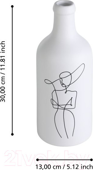 Изображение товара Ваза Eglo Kitakata 421121 (керамика, белый/черный)