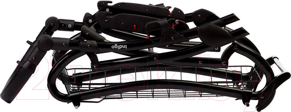 Изображение товара Детская универсальная коляска INDIGO Barbara Eco Classic 2 в 1 (Be 05, белая кожа)