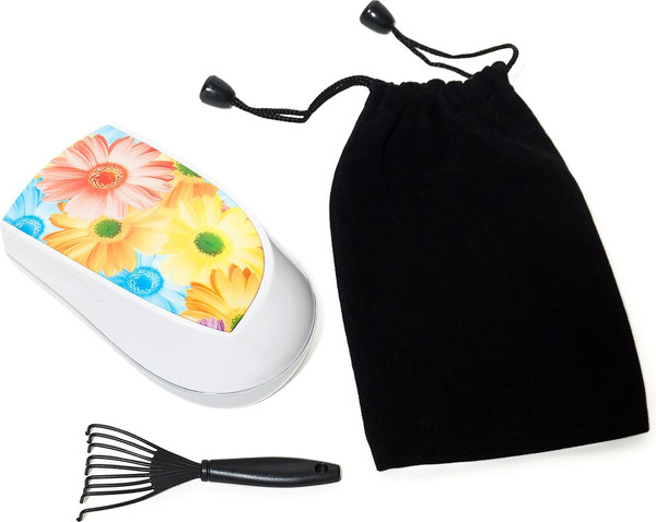 Изображение товара Расческа Nail Art Компактная (ромашки)